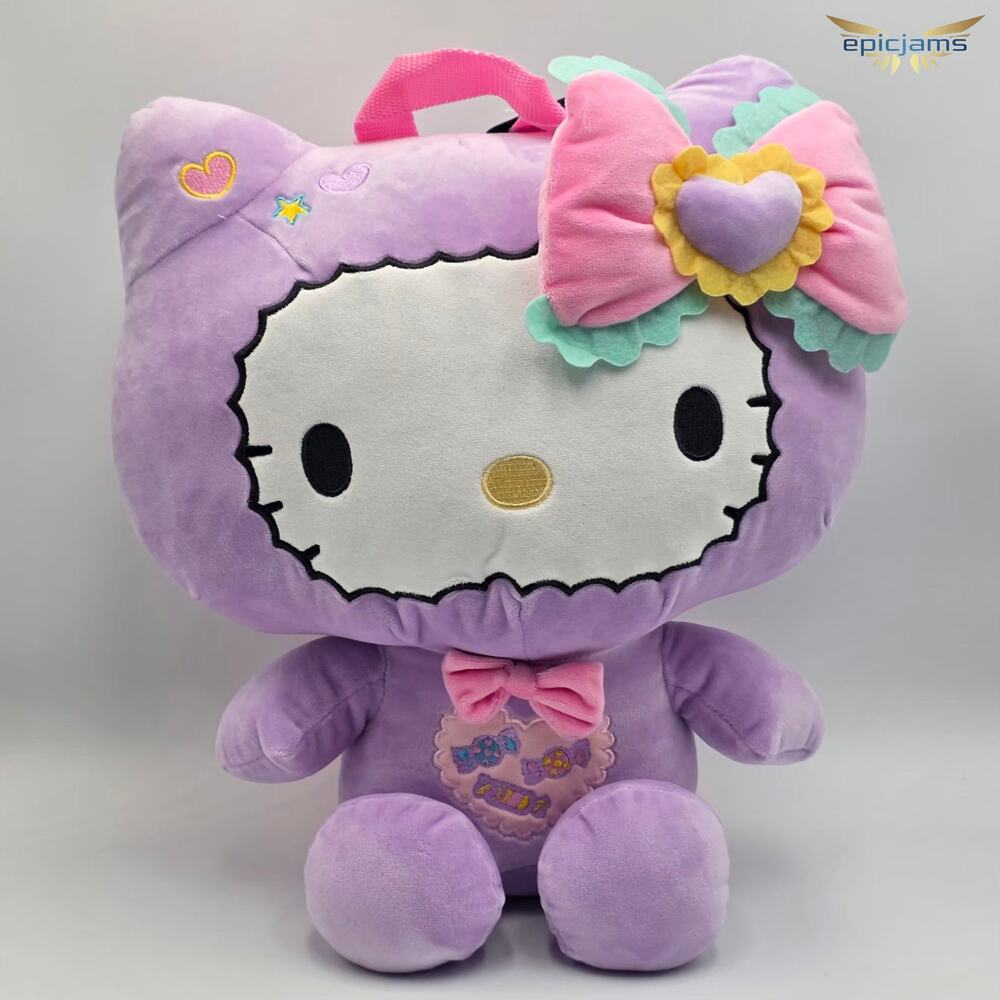 Hello Kitty Candy Plush Backpack New